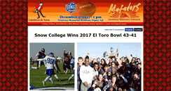 Desktop Screenshot of eltorobowl.com